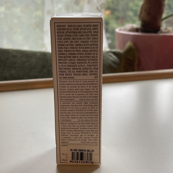 Sisley Botanical D-tox Detoxifying Night Treatment Anti-Aging 1.05oz 30ml‎ - Picture 5 of 9